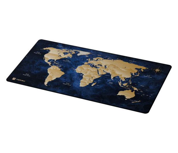 Natec PODKŁADKA POD MYSZ WORLD DEEP BLUE 800X400MM - 1470238 - zdjęcie 4